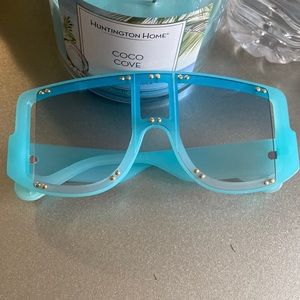 Blue sunglasses